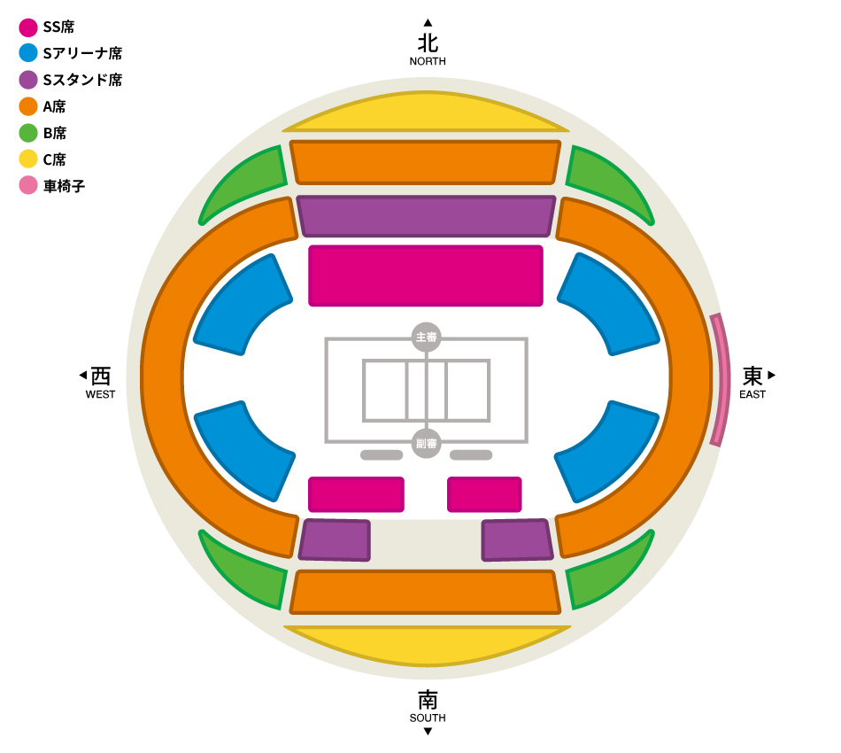 座席図